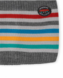 Bonnet et tour de cou en tricot gris pour enfant Connect Bonnet et tour de cou en tricot gris pour enfant Connect