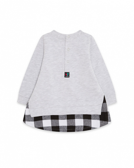 Robe Combinée Grise Girl Connect Robe Combinée Grise Girl Connect