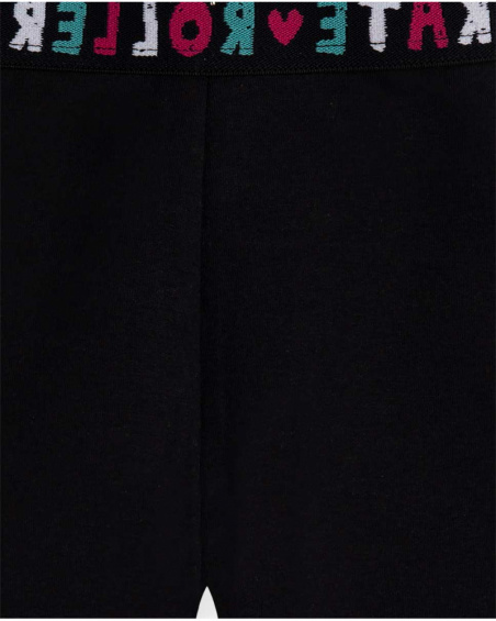 Sweat-shirt et legging en peluche noirs Connect Girl Sweat-shirt et legging en peluche noirs Connect Girl