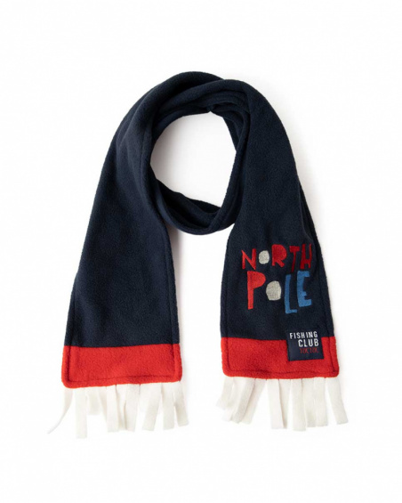 Bonnet Polaire Bleu Et Echarpe Boy Fishing Club Bonnet Polaire Bleu Et Echarpe Boy Fishing Club