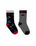 Set 2 Chaussettes Garçon Bleu Fishing Club Set 2 Chaussettes Garçon Bleu Fishing Club