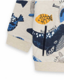 Sweat à Capuche Bleu en Peluche Boy Fishing Club Sweat à Capuche Bleu en Peluche Boy Fishing Club