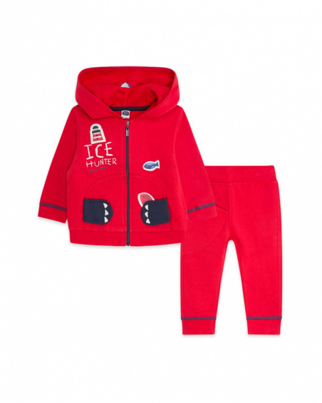 Sweat Et Pantalon En Peluche Red Boy Fishing Club Sweat Et Pantalon En Peluche Red Boy Fishing Club