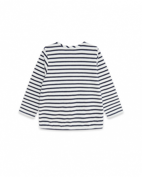T-shirt en maille bleu fille Fishing Club T-shirt en maille bleu fille Fishing Club