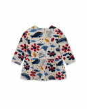 Robe en peluche bleue pour fille Club de pêche Robe en peluche bleue pour fille Club de pêche