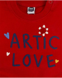 Fille Rouge Sweat En Peluche Et Legging Fishing Club Fille Rouge Sweat En Peluche Et Legging Fishing Club