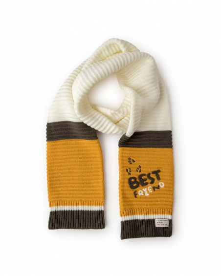 Bonnet Et Echarpe Tricot Orange Boy Dog'S Mix Bonnet Et Echarpe Tricot Orange Boy Dog'S Mix
