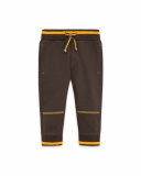 Pantalon Peluche Marron Et Orange Boy Dog'S Mix Pantalon Peluche Marron Et Orange Boy Dog'S Mix