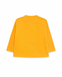 T-shirt en maille orange pour fille Dog'S Mix T-shirt en maille orange pour fille Dog'S Mix
