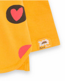 T-shirt en maille orange pour fille Dog'S Mix T-shirt en maille orange pour fille Dog'S Mix