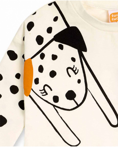 T-shirt Et Legging Maille Orange Fille Dog'S Mix T-shirt Et Legging Maille Orange Fille Dog'S Mix