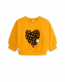 Sweat Peluche Orange Et Marron Fille Dog'S Mix Sweat Peluche Orange Et Marron Fille Dog'S Mix