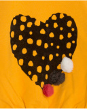 Sweat Et Legging Peluche Orange Et Marron Girl Dog'S Mix Sweat Et Legging Peluche Orange Et Marron Girl Dog'S Mix