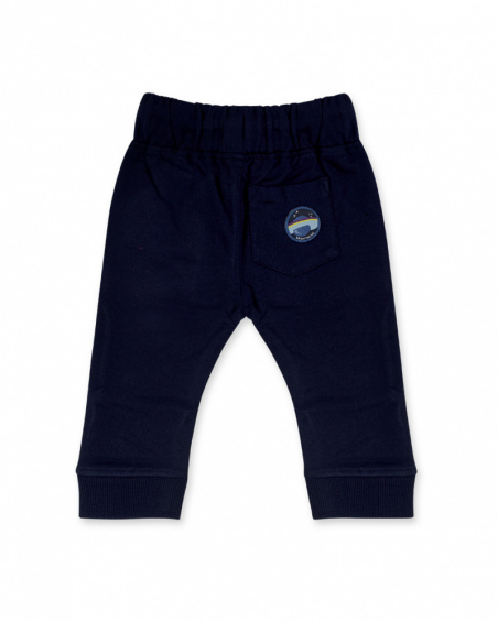 Pantalon Peluche Bleu Et Bleu Garçon Galaxy Friends Pantalon Peluche Bleu Et Bleu Garçon Galaxy Friends