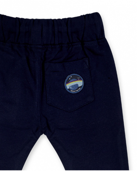 Pantalon Peluche Bleu Et Bleu Garçon Galaxy Friends Pantalon Peluche Bleu Et Bleu Garçon Galaxy Friends