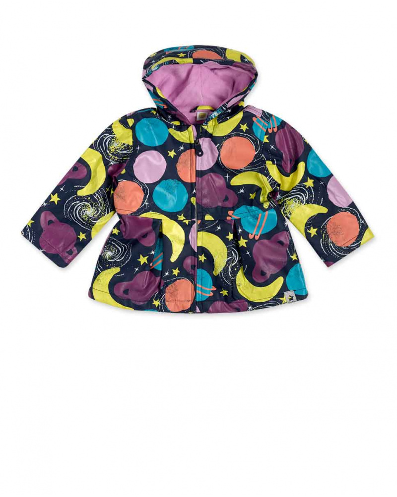 Trench Bleu Fille Galaxy Friends