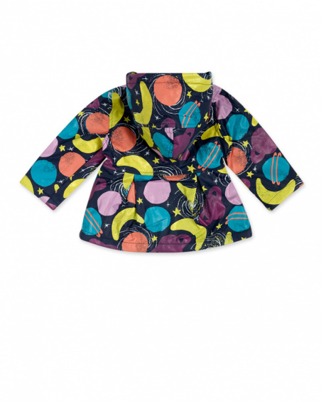 Trench Bleu Fille Galaxy Friends