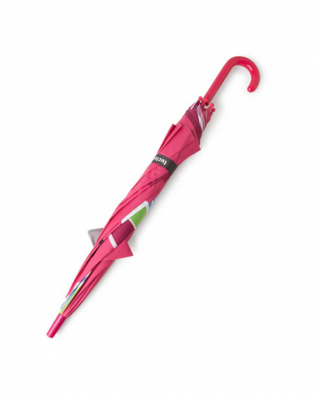Parapluie magique rose fille