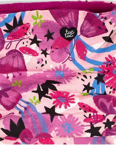 Bandana Magic à pois roses pour fille Bandana Magic à pois roses pour fille