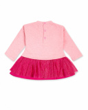 Robe Rose En Maille Et Tulle Fille Magic Robe Rose En Maille Et Tulle Fille Magic
