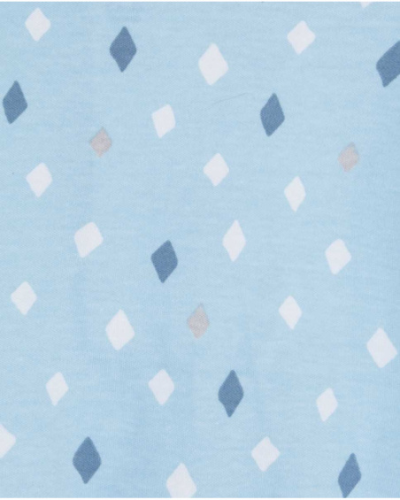 Barboteuse Tricotée Bleu Garçon Baby Circus Barboteuse Tricotée Bleu Garçon Baby Circus