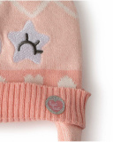 Bonnet Tricot Rose Fille Baby Circus Bonnet Tricot Rose Fille Baby Circus
