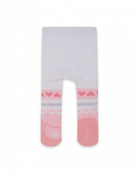 Collants Baby Circus Girl Rose Collants Baby Circus Girl Rose