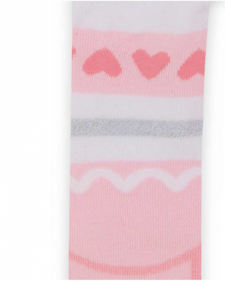 Collants Baby Circus Girl Rose Collants Baby Circus Girl Rose