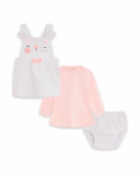 Salopette Et T-shirt En Tricot Gris Fille Baby Circus Salopette Et T-shirt En Tricot Gris Fille Baby Circus
