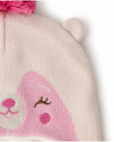 Bonnet Tricot Blanc Fille Woodland Bonnet Tricot Blanc Fille Woodland