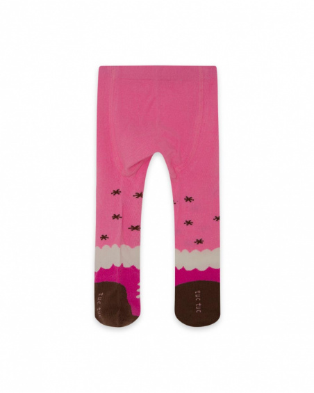 Fille Rose Collants Woodland Fille Rose Collants Woodland