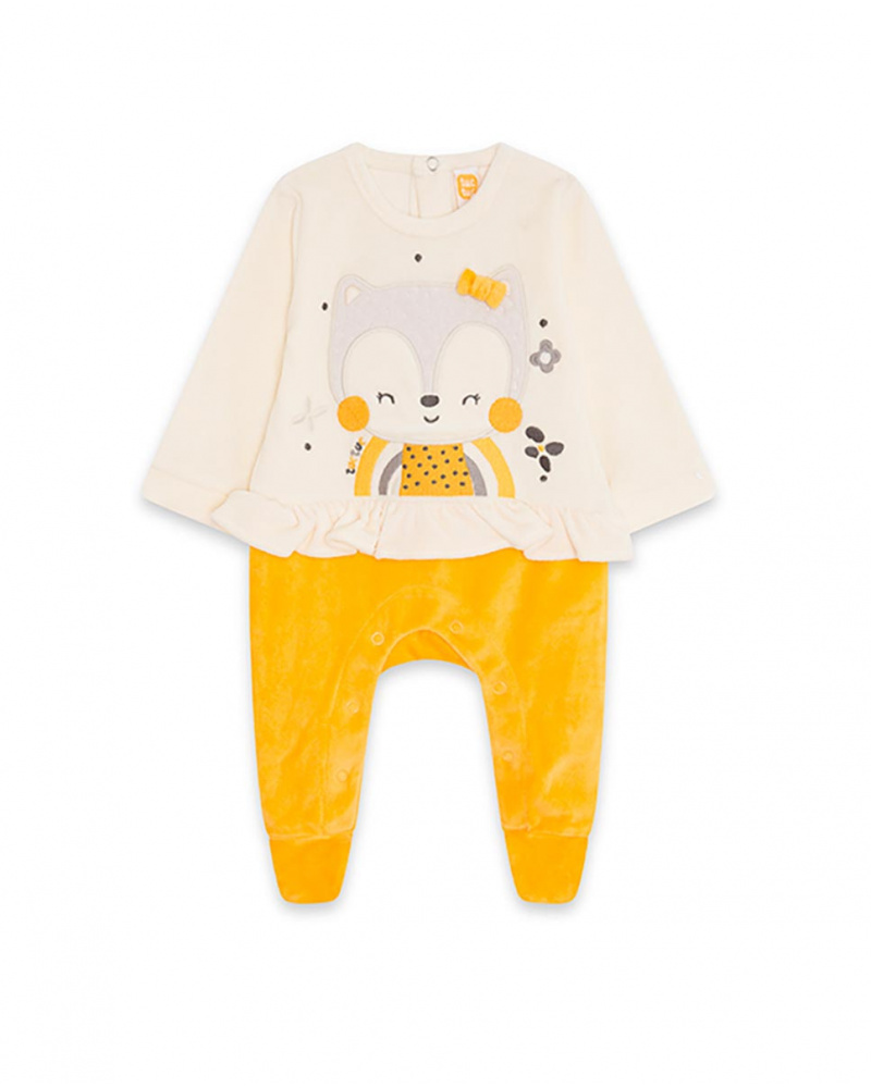 Acheter Fille Orange Tundosado Barboteuse Hiver Arc en ciel tuc tuc