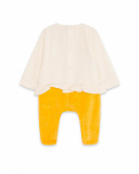 Fille Orange Tundosado Barboteuse Hiver Arc-en-ciel Fille Orange Tundosado Barboteuse Hiver Arc-en-ciel