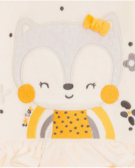 Fille Orange Tundosado Barboteuse Hiver Arc-en-ciel Fille Orange Tundosado Barboteuse Hiver Arc-en-ciel