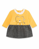 Robe Peluche Fille Orange Et Grise Winter Rainbow Robe Peluche Fille Orange Et Grise Winter Rainbow