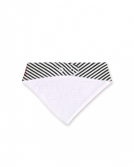 Bandana Boy Mini Traveller Bleu Et Pois Rouges Bandana Boy Mini Traveller Bleu Et Pois Rouges