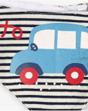 Bandana Boy Mini Traveller Bleu Et Pois Rouges Bandana Boy Mini Traveller Bleu Et Pois Rouges