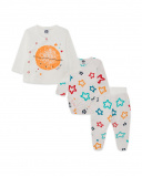 Set 3 Pièces Blanc Tricoté Fille Etoiles Collectors