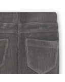Jegging Velours Gris Fille Basics Bébé W23 Jegging Velours Gris Fille Basics Bébé W23