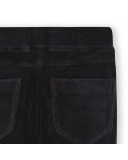 Jegging Velours Côtelé Noir Fille Basics Bébé W23 Jegging Velours Côtelé Noir Fille Basics Bébé W23