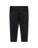 Jegging Velours Côtelé Noir Fille Basics Bébé W23 Jegging Velours Côtelé Noir Fille Basics Bébé W23
