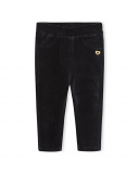Jegging Velours Côtelé Noir Fille Basics Bébé W23 Jegging Velours Côtelé Noir Fille Basics Bébé W23