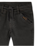 Pantalon en sergé gris et gris Boy Basics Kids W23 Pantalon en sergé gris et gris Boy Basics Kids W23