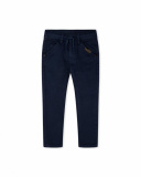Pantalon en sergé bleu marine Boy Basics Kids W23 Pantalon en sergé bleu marine Boy Basics Kids W23