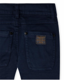 Pantalon en sergé bleu marine Boy Basics Kids W23 Pantalon en sergé bleu marine Boy Basics Kids W23