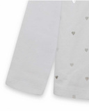 T-shirt Fille Basique Blanc en Maille Enfant W23 T-shirt Fille Basique Blanc en Maille Enfant W23