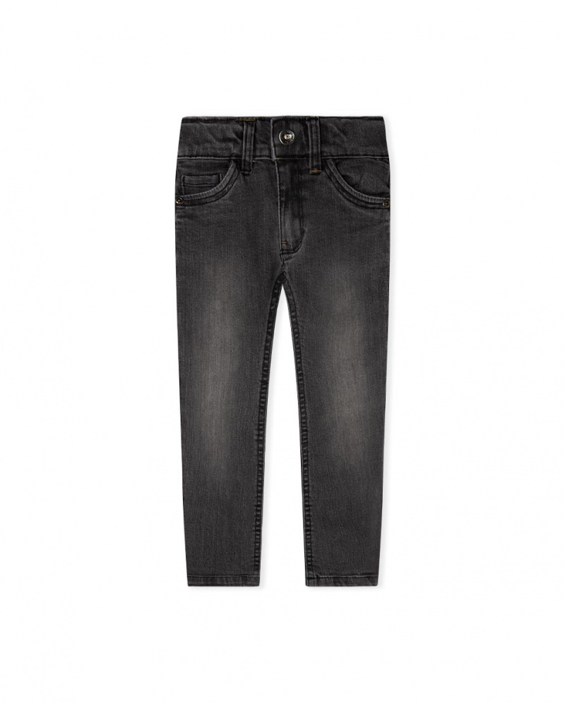 Pantalon Denim Noir Garçon Basics Bébé W23