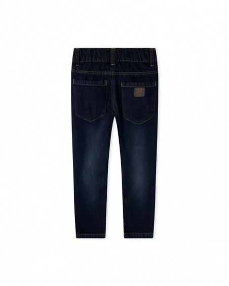 Pantalon Denim Bleu Garçon Basics Bébé W23 Pantalon Denim Bleu Garçon Basics Bébé W23