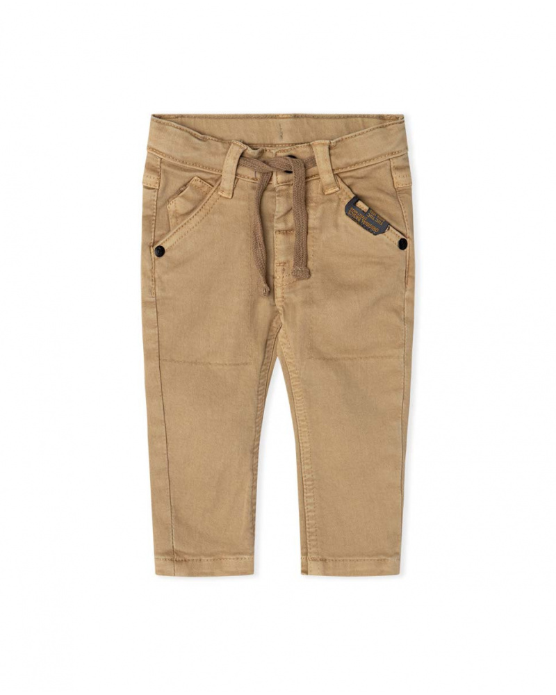 Pantalon Twill Gris Garçon Basics Bébé W23