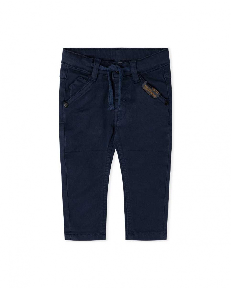 Pantalon Twill Marine Garçon Basics Bébé W23